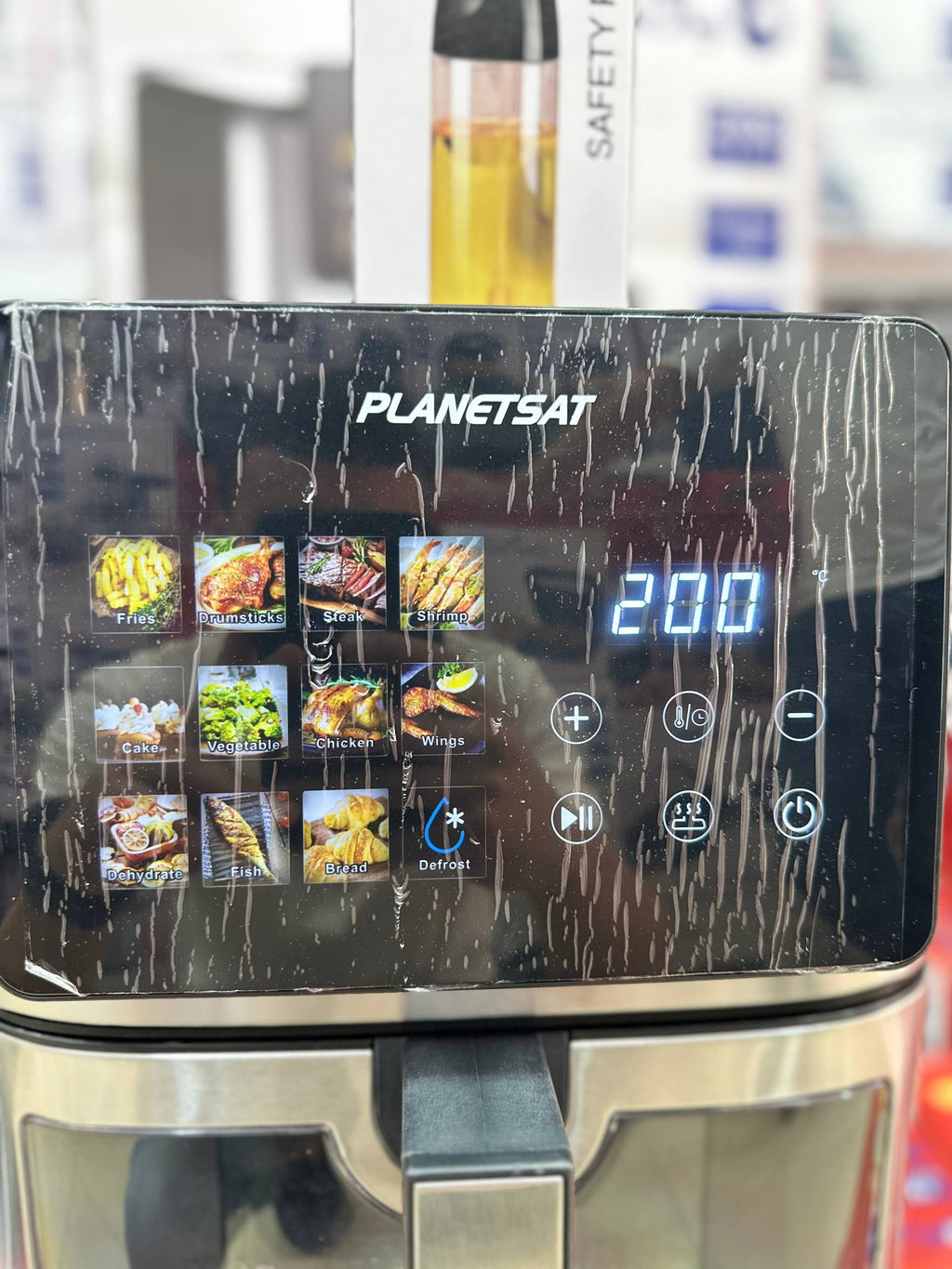 Airfryer double resistance-