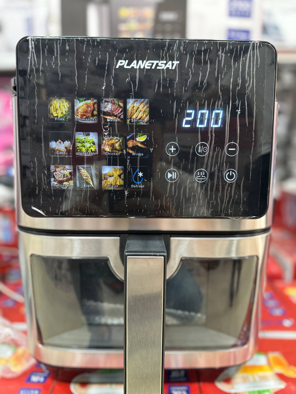 Airfryer double resistance-