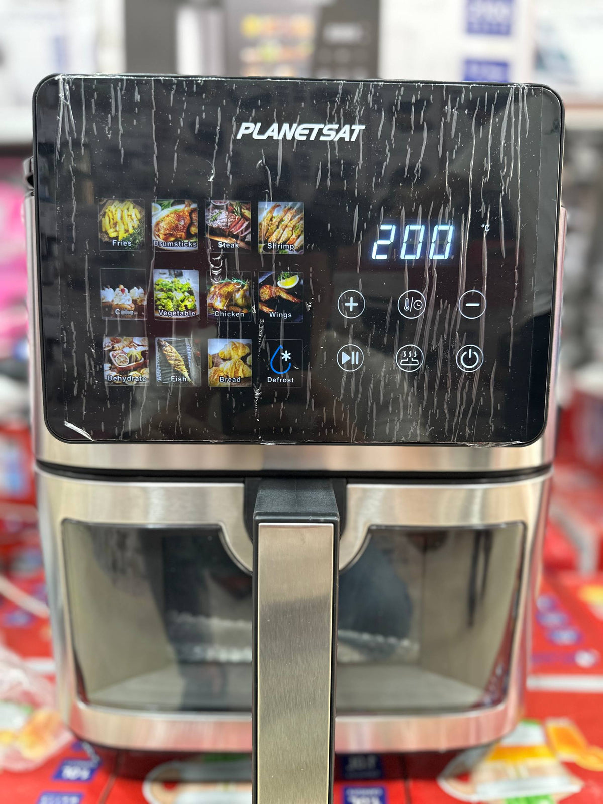Airfryer double resistance-