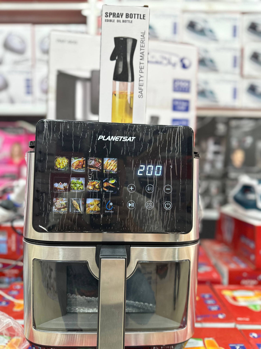 Airfryer double resistance-